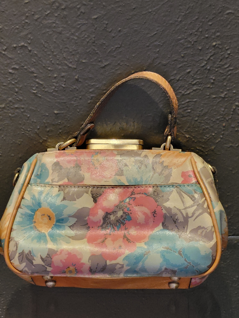 Patrisha Nash Poppies In Bloom Small Satchel - Picture 2 of 11